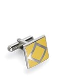 Square Enamel Cufflinks