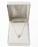 7- 7 1/2 Fresh Water White Pearl Pendant on an 18