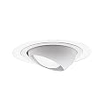 Halo 998P 4-Inch Eyeball Light Trim, White