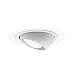 Halo 998P 4-Inch Eyeball Light Trim, White
