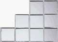 Eigenschaften KnorrPrandell / Gütermann / KnorrPrandell 5232200 - Muranoglas Mosaik Spiegel- Muranoglas Mosaik 1cm, 90 St/Dose