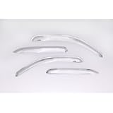 Auto Ventshade 684515 Chrome Vent Visor - 4 Piece by Auto Ventshade