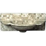 Stone Basin Sink - Jerusalem Stonehaus by Whitehaus Collection