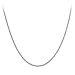 Sterling Silver Antique-Finish Popcorn Chain Necklace, 18