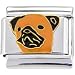 Pug Dog Italian Charm