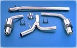 BORLA 140045 True Dual Cat-Back System Exhaust