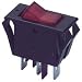 SPST Rocker Switch with Neon Lamp
