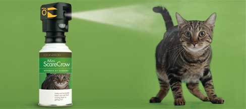 CONTECH Mini Scare Crow Automatic Pet Deterrent