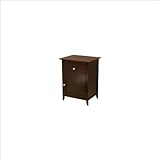 Bedroom Night Stand Contemporary Style in Espresso