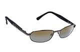 Bolle Mercuria Sunglasses, Shiny Gunmetal Frame Cactus Polarized Lenses by