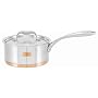 Marco Pierre White Stainless Steel with Copper Base 20 cm Vegetable Pan + Lid