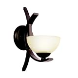 Kichler Lighting 45161OZ Bellamy 1-Light Halogen Wall Sconce, Olde Bronze