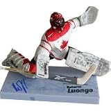 Roberto Luongo Autographed 2010 Olympic McFarlane Figurine