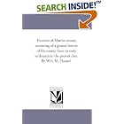 Click here to buy Pioneers of Marion county, consisting of a general history of the county from its early settlement to the present date.... by Michigan Historical Reprint Series.