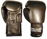Boxing Gloves In Leather, Black 16oz
