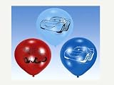6 Ballons Cars Supercharged - Anniversaire Enfant - Goûter enfant