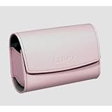 Panasonic DMWD-CTZ5 - Original Panasonic Etui en cuir en Rose pour TZ1 / TZ2 / TZ3 / TZ4 / TZ5 / TZ6 / TZ7