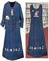 Schoolhouse Denim Jumper Style Dress & Jacket Set