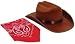 Jr. Cowboy Hat (Brown) with Bandanna
