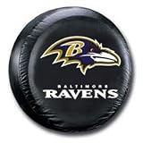 Baltimore Ravens Black Tire Cover