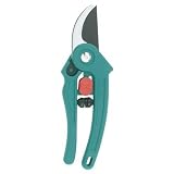 Gilmour Basic Bypass Hand Pruner, 1 2-Inch Cutting Capacity, Teal #126B by Gilmour