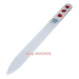 ブラジェク ガラス爪やすり “#114 てんとう虫” ハンドペインティング チェコ製ガラス爪ヤスリBLAZEK 【MKN】