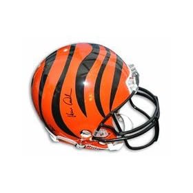 Ken Anderson Autographed Cincinnati Bengals Pro Line Full Size Helmet with Bengal Stripes