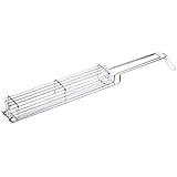 Charcoal Companion Stainless Steel Rectangle Kabob Basket