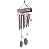 Review The Tribeca Gift Company  / Antique Bamboo 12 Tube Chime