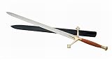 Rite Edge - SZ901070-BS , SD CLAYMORE 40in. BRASS W/SHEATH