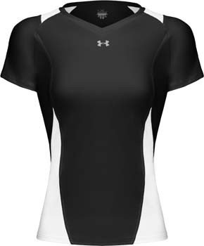 Under Armour Damen Tornado Shortsleeve 3,black