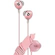 ILUV IEP311PNK HI-FI IN-EAR HEADPHONES WITH VOLUME CONTROL (PINK)