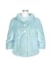 Forzieri Light Blue Mink Fur two-button Jacket