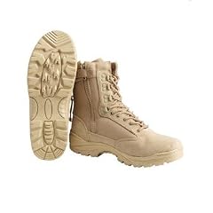 Tactical Boot M.YKK Zipper Khaki Khaki