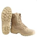 Tactical Boot M.YKK Zipper Khaki Khaki