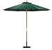 Kitchen & Housewares : Oxford Garden Designs 9-Foot Garden Market Umbrella, Green