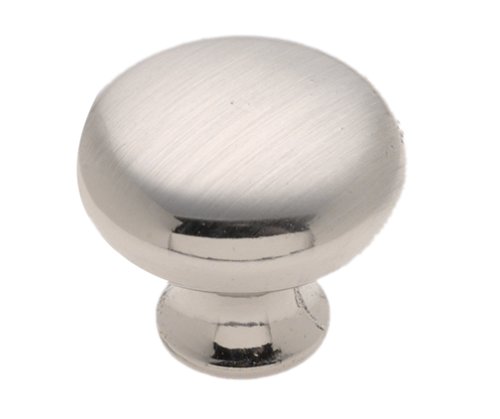 Amerock, BP853-G9 Anniversary Knob, 1-3/16-Inch Diameter, Sterling Nickel