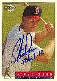 Steve Dunn, Nashville Xpress - Twins Affiliate Autographed Card