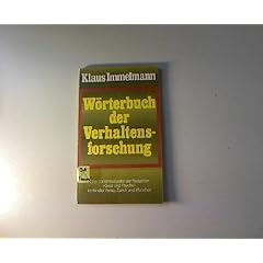 W�rterbuch der Verhaltensforschung
