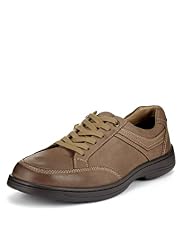 Airflex™ Comfort Wide Fit Leather Side Stripe Shoes