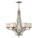 Fredrick Ramond FR49196SLF San Simeon Chandelier Silver