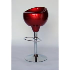 Lyon Height Adjustable Round Bar Stool FGBC010RD