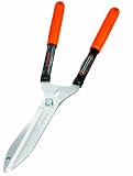 Truper 31477 Hedge Shear with 12-Inch Precision Ground Blade