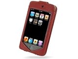 PDAIR レザーケース for iPod touch(2nd gen.) スリーブタイプ(レッド) PALCIPDT2S/RDの画像