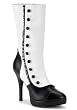 Women's 4 1/2 Inch Buttoned Up Knee High Boot