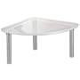 InterDesign Linus Corner Shelf, Clear