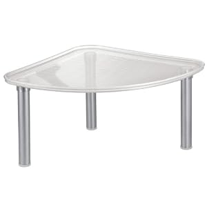 InterDesign Linus Corner Shelf, Clear by 