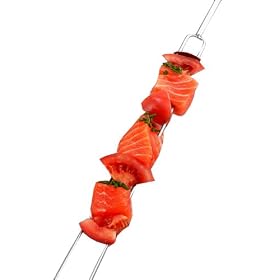 Elizabeth Karmel's Grill Friends Double Kabob Skewers, Set of 4 by Grill Friends