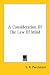 Book A Consideration Of The Law Of Mind
