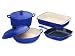 Le Creuset Classic Enameled Cast-Iron 6-Piece Cookware Set, Cobalt Blue